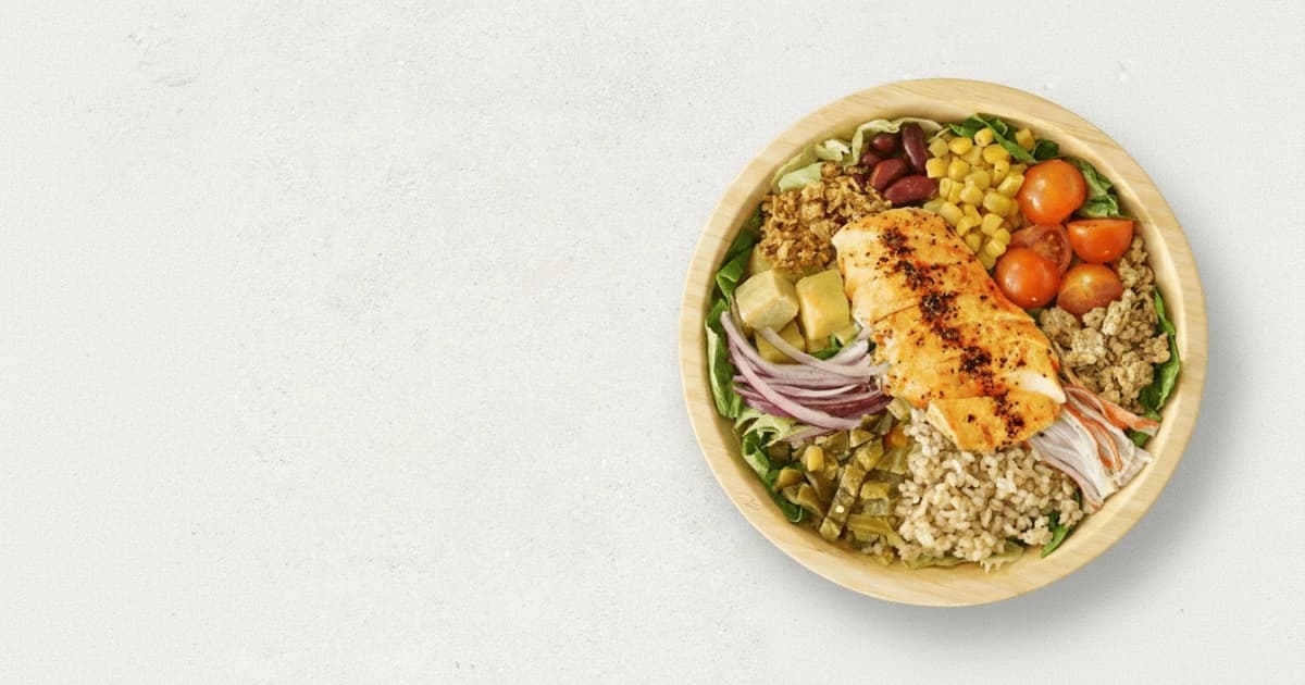 오븐닭다리살 포케