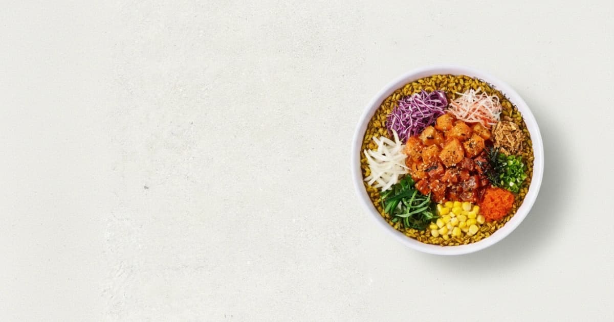 스파이시 연어 참치 프로틴 포케