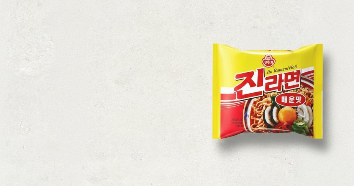 진라면 매운맛 (120g)