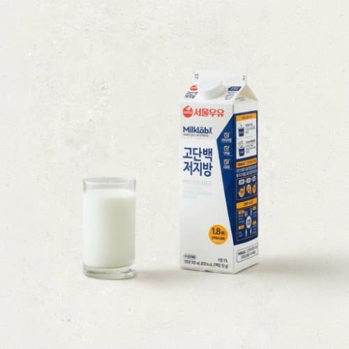 고단백 저지방 우유